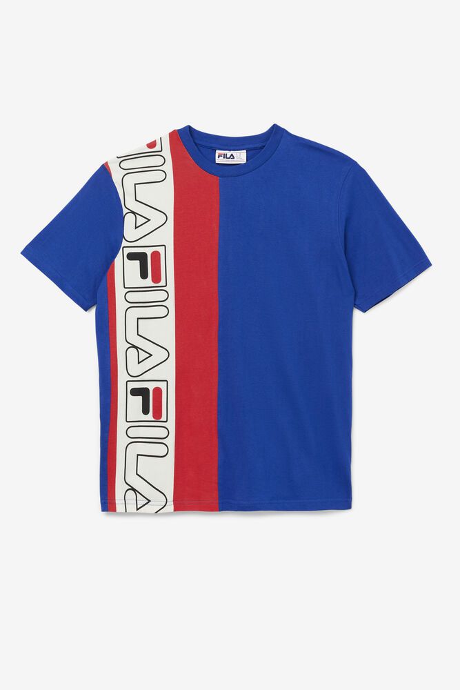 Fila T-Shirt Herre Blå Dixon RXS-702913